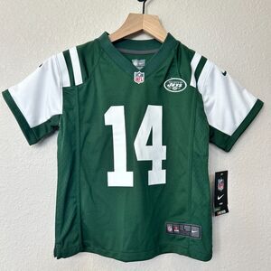 NWT Boys LARGE New York Jets Sam Darnold OnField NFL Jersey YOUTH KIDS Green